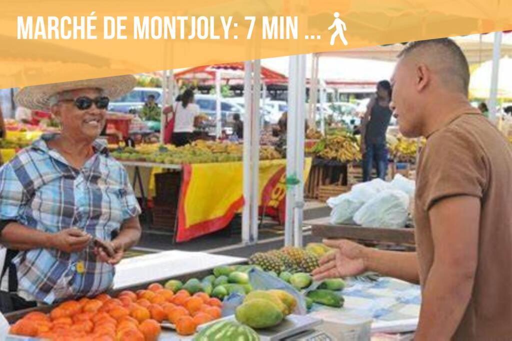 T2 Le Cosy, Au Coeur De Montjoly, Parking, Clim Apartment Remire-Montjoly Luaran gambar