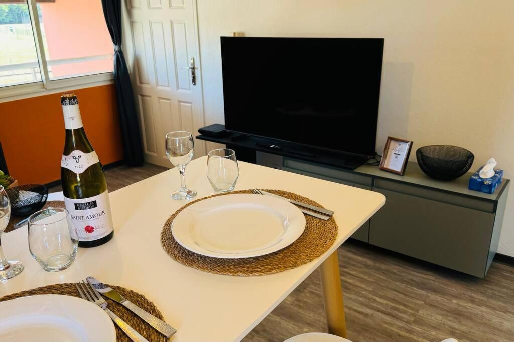 T2 Le Cosy, Au Coeur De Montjoly, Parking, Clim Apartment Remire-Montjoly Luaran gambar