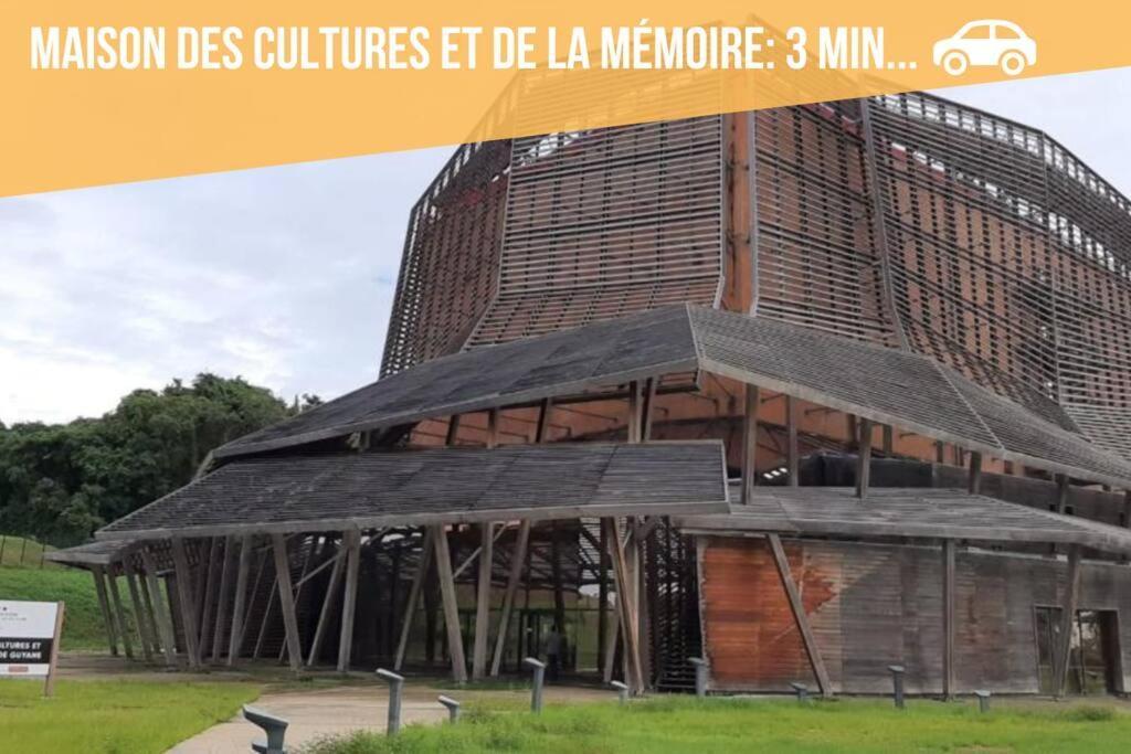 T2 Le Cosy, Au Coeur De Montjoly, Parking, Clim Apartment Remire-Montjoly Luaran gambar